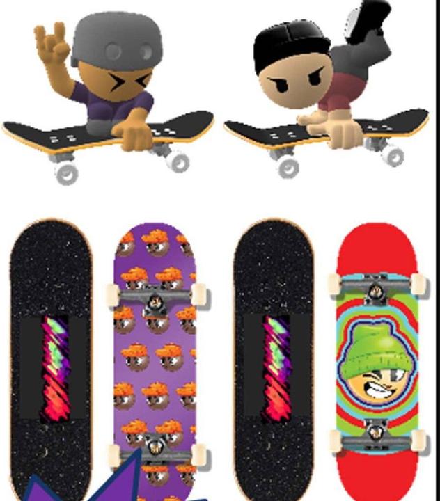 Actual product image Tech Sk8 Crew Multi Pack (Nail punch, Mixed colours)