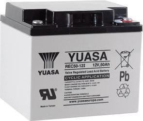 Immagine prodotto Yuasa Batteria AGM REC50-12I 12V 50Ah (12 V, 50 Ah)