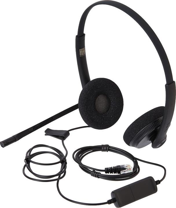 Actual product image Yealink YHS34 Lite Dual (Cable)