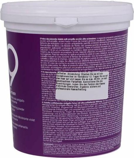 Actual product image Fanola DE-COLOR POWDER 9 TONES 500G