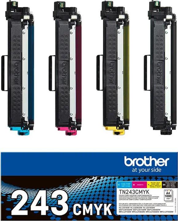Immagine prodotto Brother TN-243 Multipack (C, M, Y, BK)
