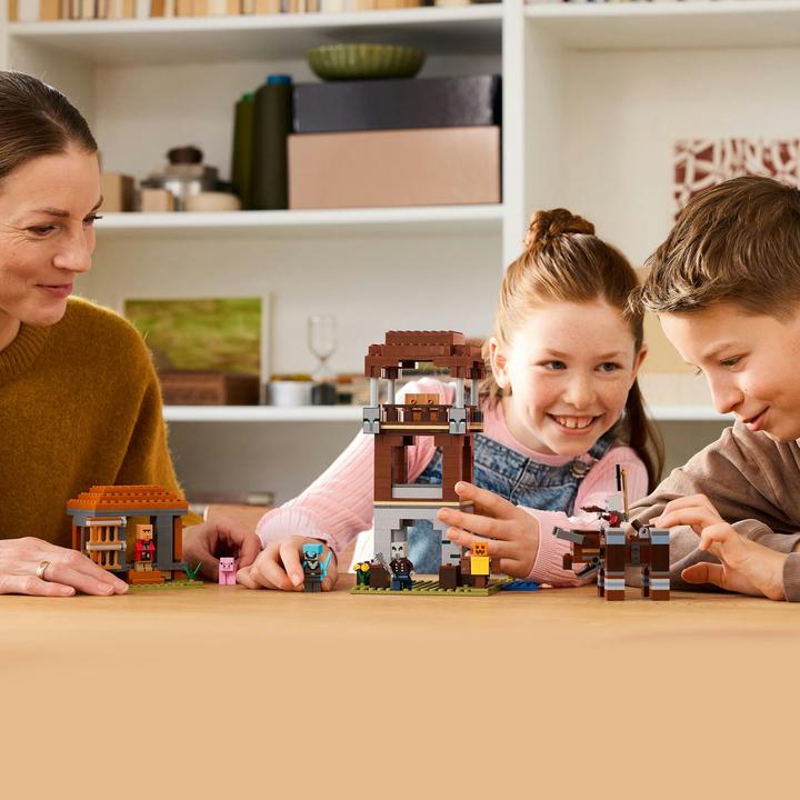 Productafbeelding LEGO Ein Verwüster am Plünderer-Aussenposten (21278, LEGO Minecraft)