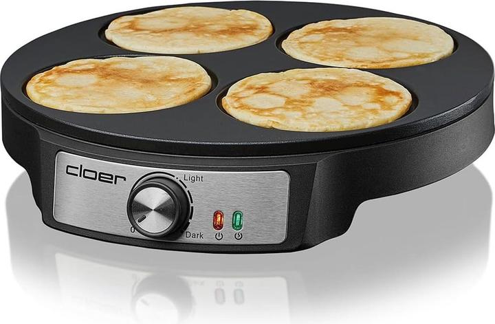 Produktbild Cloer 6625 Pancake Maker, schwarz