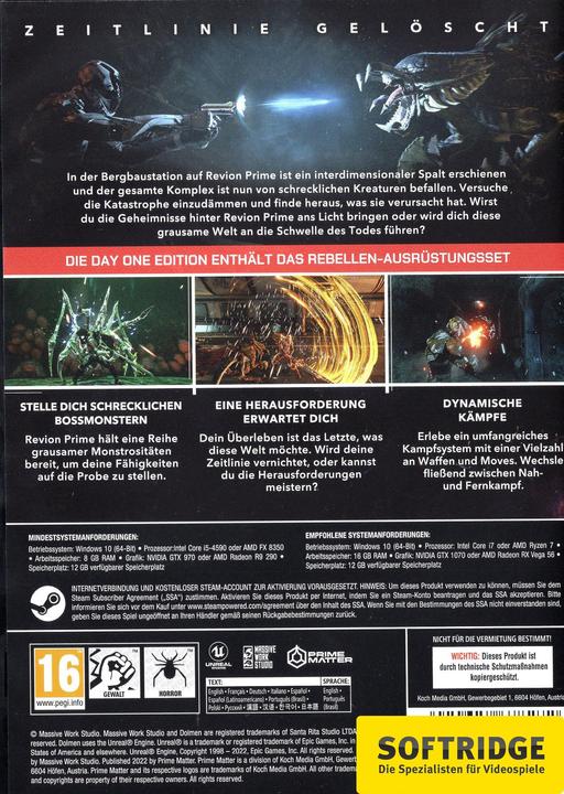 Image du produit Dolmen Day One Edition (PC) (Windows, DE)