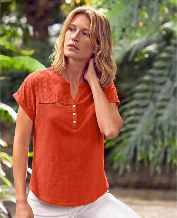 Image du produit Anne Weyburn T-shirt à col Henley (W36/L38)