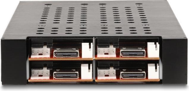 Produktbild Delock 3.5? Wechselrahmen für 4 x M.2 NVMe SSD mit OcuLink S