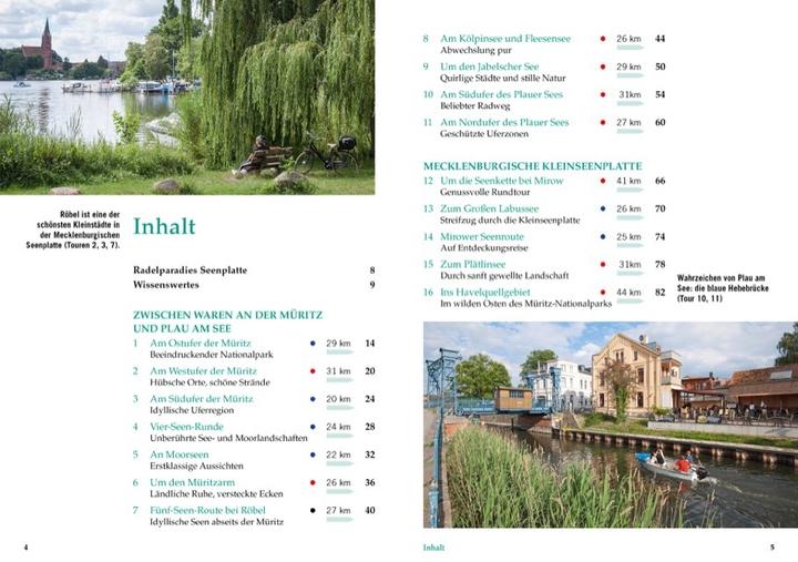 Immagine prodotto Radtouren am Wasser Mecklenburgische Seenplatte (Tedesco, Hans Zaglitsch, Linda O'Bryan, 2021)