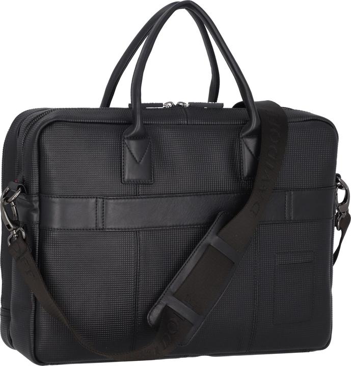 Image du produit Davidoff Paris Porte-documents en cuir 39 cm Compartiment pour ordinateur portable