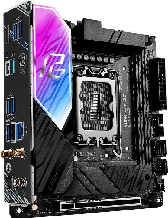 Produktbild AsRock MB Intel 1851 B860I Lightning WiFi (LGA 1851, Intel B860, Mini-ITX)
