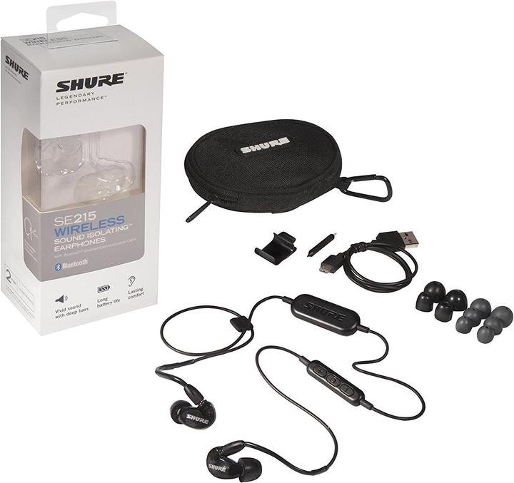 Image du produit Shure SE215 sans fil (8 h, Sans fil)