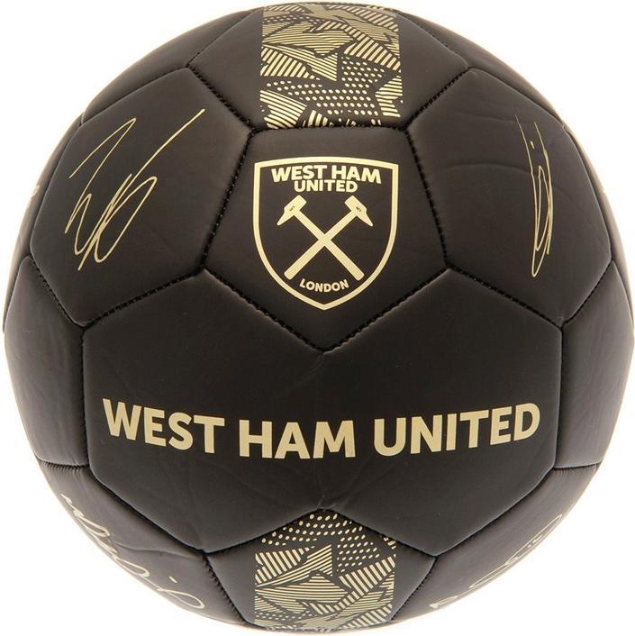 West Ham United FC Phantom Unterschrift Fussball (5)