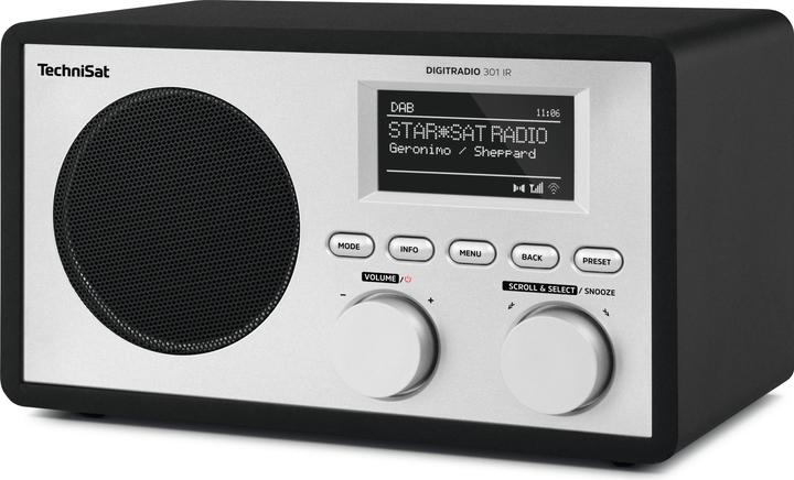 TechniSat DigitRadio 301 IR (Internetradio, DAB+, WLAN)