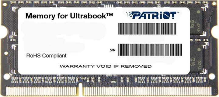 Immagine prodotto Patriot Linea della firma (1 x 4GB, 1600 MHz, DDR3L-RAM, SO-DIMM)