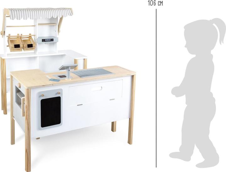 Actual product image small foot Multifunction fresh