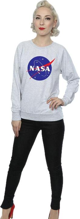 Actual product image Nasa Womens/Ladies Insignia Logo Sweatshirt (L)