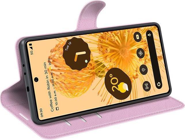 Actual product image MU Classic Litchi Leather Bookcover Series (Google Pixel 7 Pro)