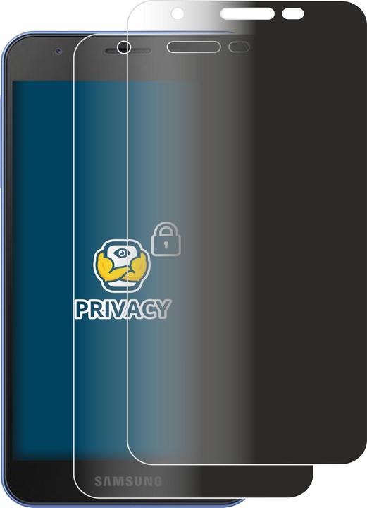 Productafbeelding BROTECT Sichtschutzfolie Anti-Spy Privacy Folie Blaulicht-Schutz (2 Stuk, Samsung Galaxy A2 Kern)