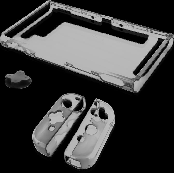 Actual product image Nyko Control pad adapter & protective cover for Joy-Con + Nintendo Switch incl. holder for up to 3 games (Switch)