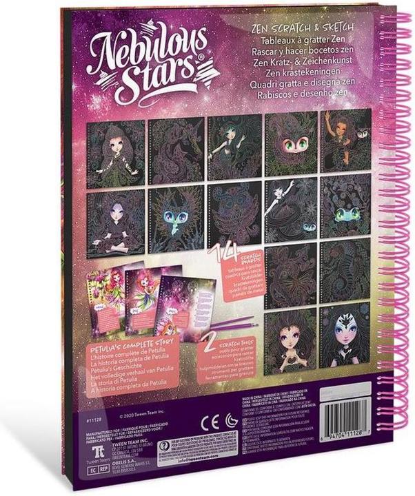 Image du produit Nebulous Stars L'art du grattage et du dessin zen