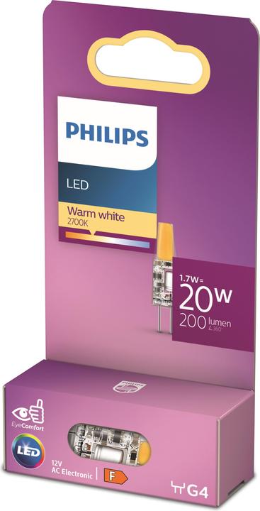 Immagine prodotto Philips trasparente (G4, 1.80 W, 200 lm, 1 x, F)