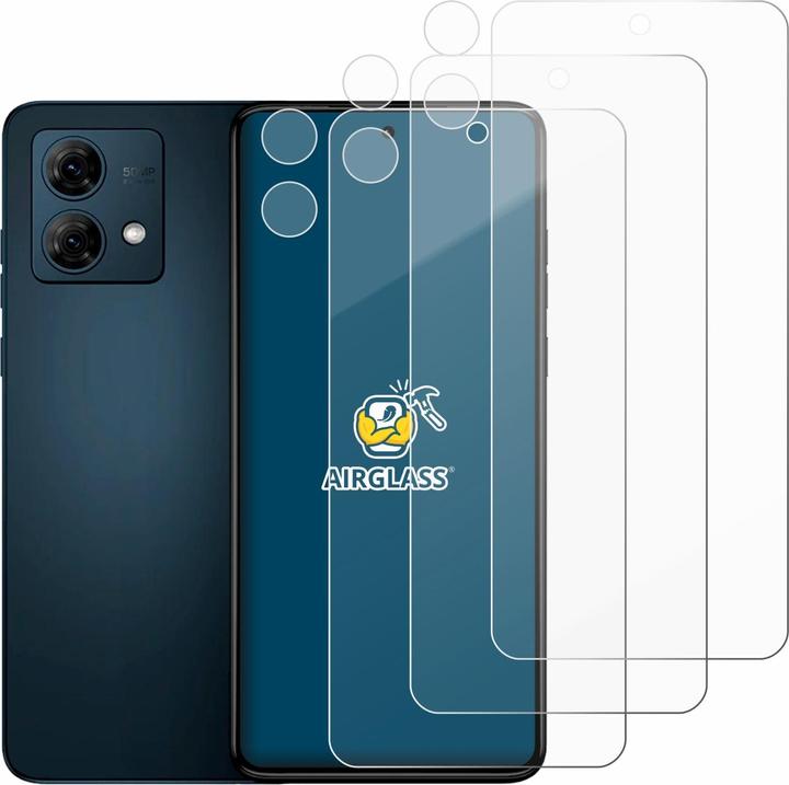 Actual product image BROTECT AirGlass bulletproof glass film (3 Piece, Motorola Moto G84)