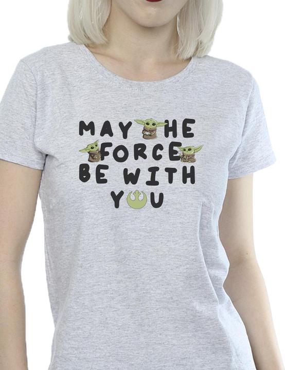 Produktbild Star Wars The Mandalorian Grogu May The Force Be With You TShirt (S)