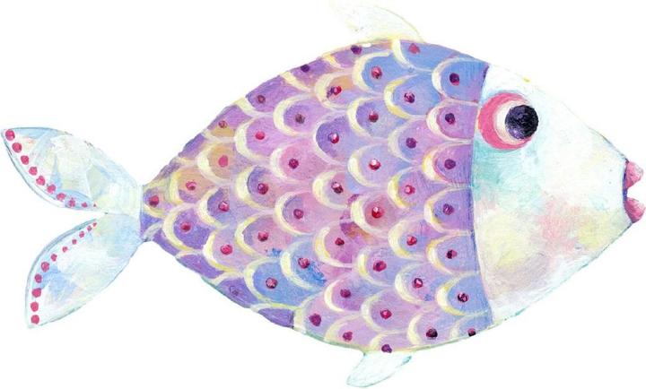 Produktbild Trenddeko Der kleine Fisch (60 x 37 cm)
