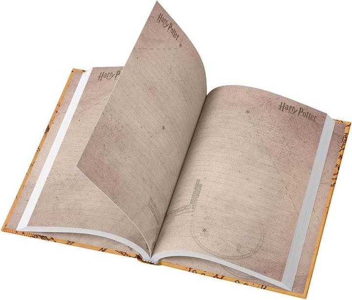Produktbild SD Toys Harry Potter Notizbuch mit Leuchtfunktion Karte des Rumtreibers (Liniert)