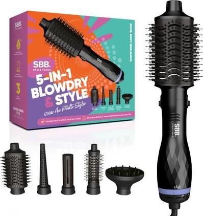 SBB . SBDR-2850-EU 5 in 1 Blowdry and Style