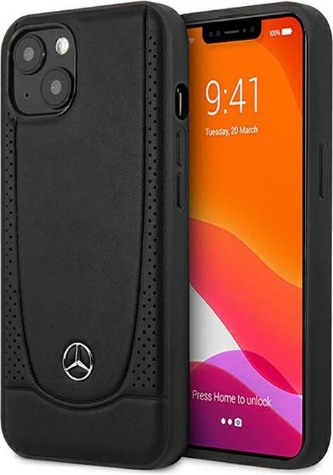 Produktbild Mercedes MEHCP14MARMBK iPhone 14 Plus 6,7" czarny/black hardcase Leather Urban (Apple iPhone 14 Plus)