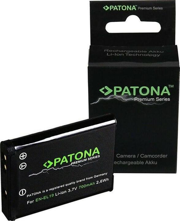 Actual product image Patona Premium battery f. Nikon EN-EL19 (Rechargeable battery)