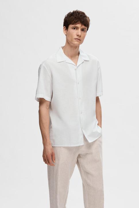 Produktbild Slhrelaxnew-Linen Shirt Ss Resort (L)