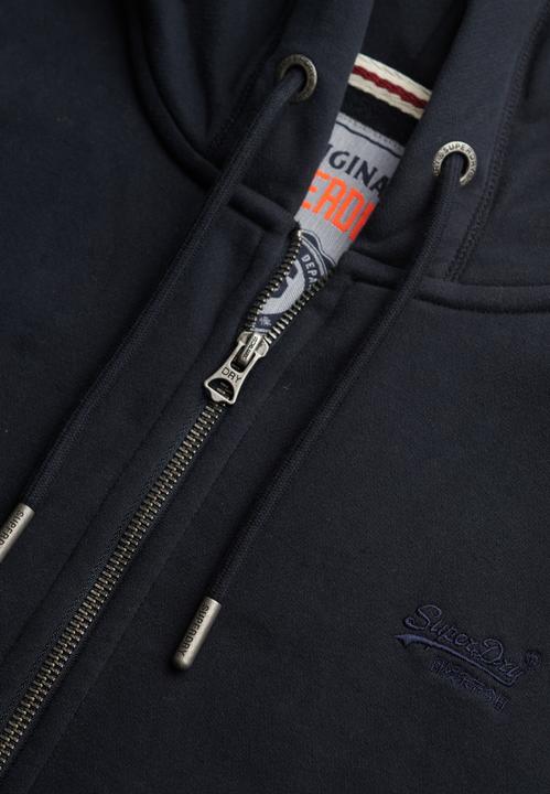 Actual product image Superdry Sweatjacke Casual Figurbetont Essential Logo Zip Hoodie (S)