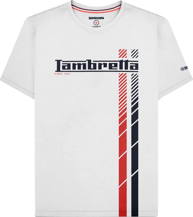 Immagine prodotto Lambretta SS25 Maglietta Striscia Da Corsa Uomo (4XL)