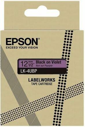 Produktbild Epson Purple/Black 12mm LK-4UBP (1.20 cm, Violett)