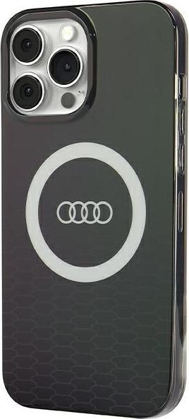 Actual product image Audi IML Big Logo MagSafe Case iPhone 13 Pro / 13 6.1" czarny/black hardcase AU-IMLMIP13P-Q5/D2-BK (Apple iPhone 13 Pro)
