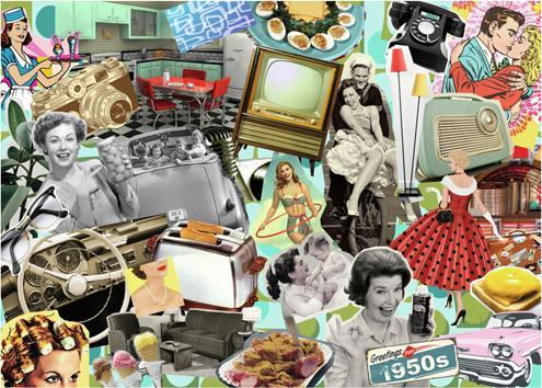Actual product image Ravensburger Gli anni '50 (1000 pieces)