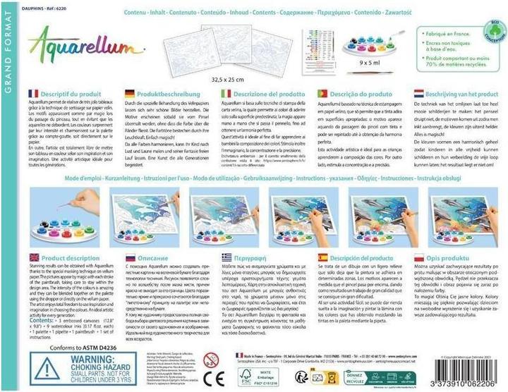 Produktbild Sentosphere Aquarellum Dauphins