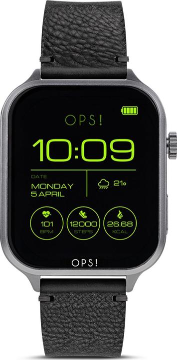 Produktbild OPS! OPS!SMART OPSSW-51 Call Max Amoled unisex Smartwatch 41.5 mm (Digitaluhr, 41.50 mm)