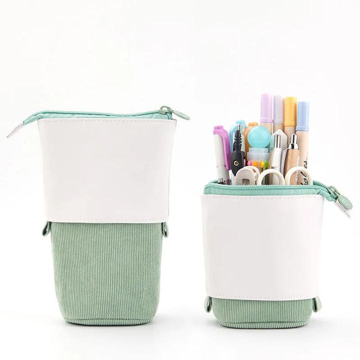 Produktbild Only-Bags.Store Creative Retractable Federmäppchen Schule Schreibwaren Aufbewahrungstasche Stiftemäppchen