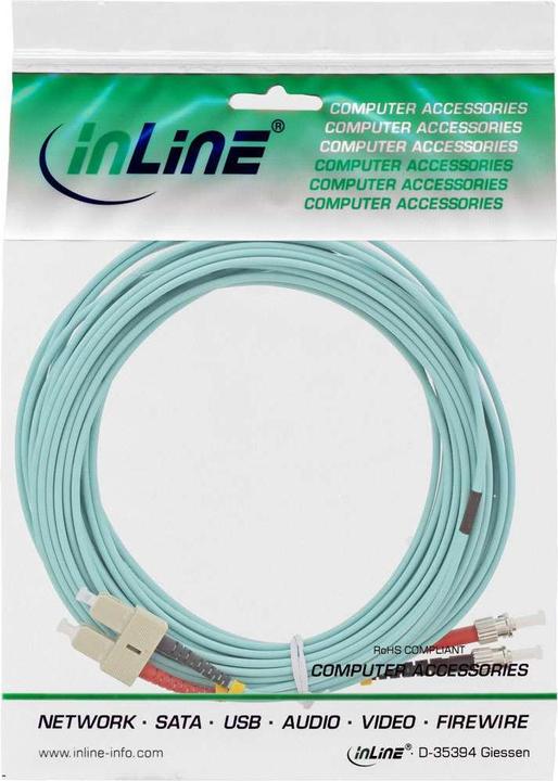 Actual product image InLine LWL Duplex cable (CAT7, 5 m)