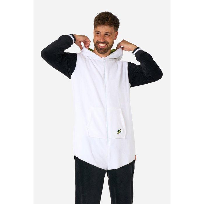 Actual product image OppoSuits Panda Onesie (M)
