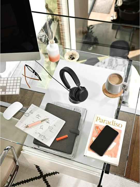 Actual product image Jabra Evolve2 75 UC Stereo (Wireless, USB-C)