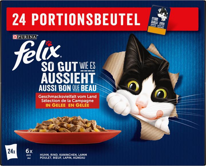 Image du produit Felix Viande Agail (Adulte, 24 pcs, 2040 g)