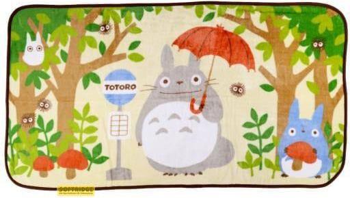 Marushin Studio Ghibli Flanell-Fleecedecke Mein Nachbar Totoro Totoro Bus Stop 80 x 150 cm (80 x 150 cm)