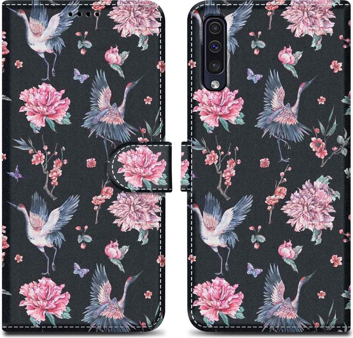 Kranich & Blumen No. 9