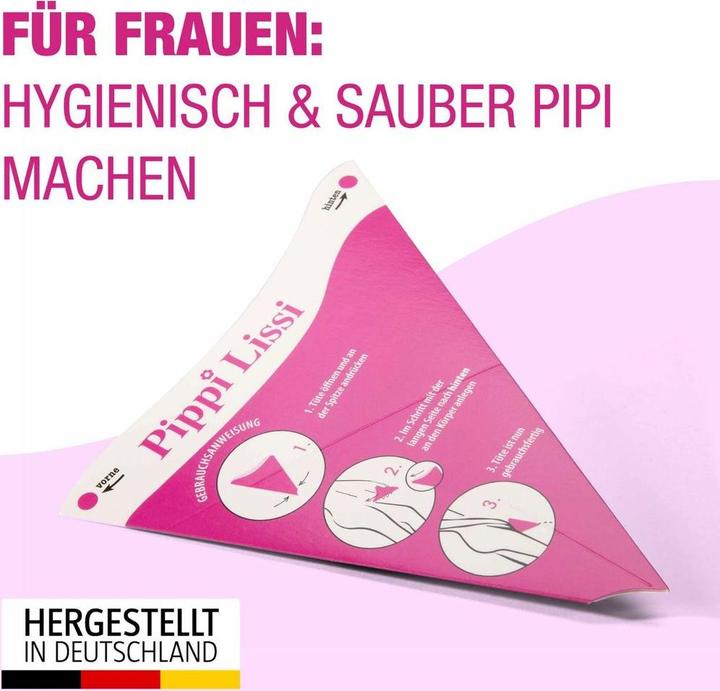 Produktbild Minimus Pippi Lissi Einweg-Urintrichter für Frauen 10er Pack