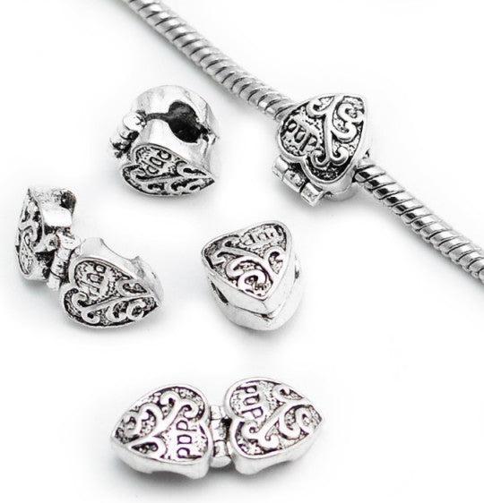 Produktbild Hermex LOVE Beads Perle für Armband - Silbrig (Silber 925)
