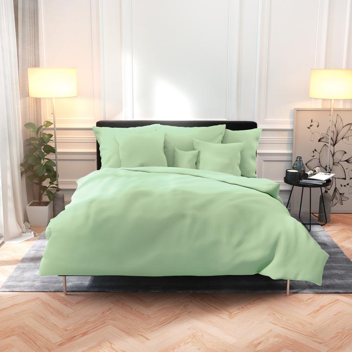 Actual product image Lotus Bettwaren Satin uni (Duvet cover, 240 x 240 cm)