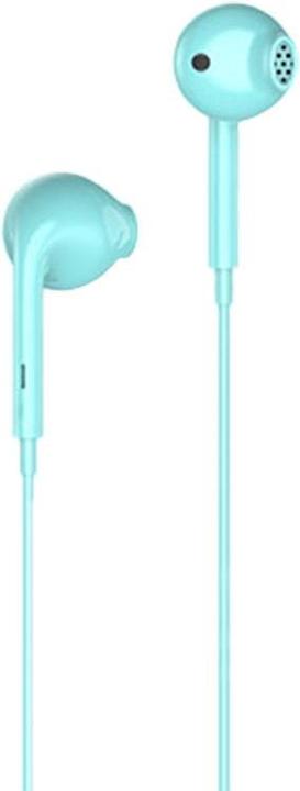 Actual product image xO EP28 Wired Earbuds (Green) (No noise cancelling, Cable)